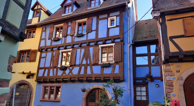 [리크위르] La Maison Bleue - Historic House in the Heart of Riquewihr
