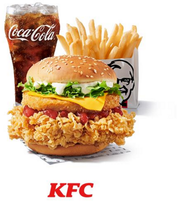 [실시간e쿠폰] ※보상쿠폰 사용불가※[KFC] 치킨 버거 세트 (징거버거/타워버거/트위스터/핫크리스피)