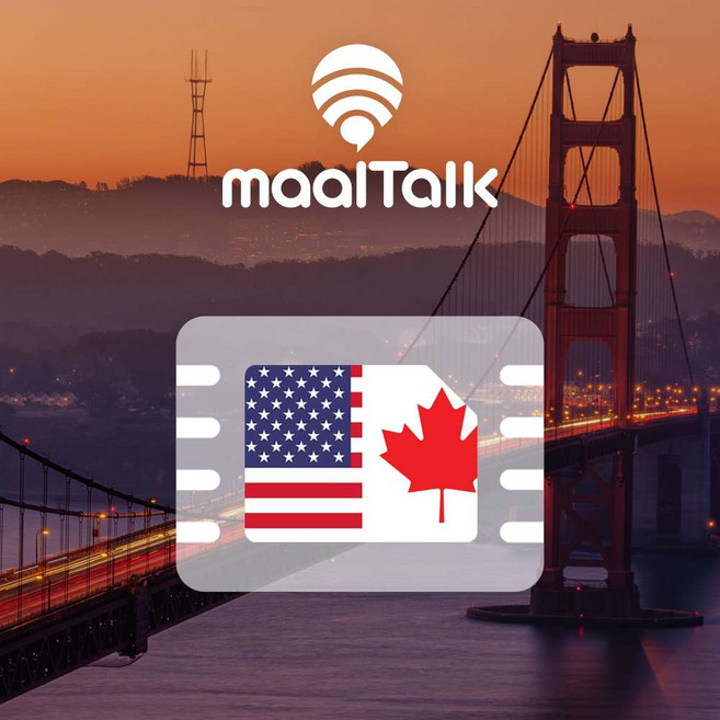 [미국] 말톡 미국이심 eSIM 하와이 캐나다 뉴욕 멕시코 무제한 e심 유심 로밍전화