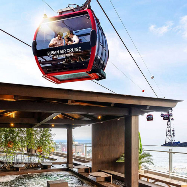 [부산] [부산투어패스]송도해상케이블카X해운대 엘시티 워터파크 클럽디오아시스