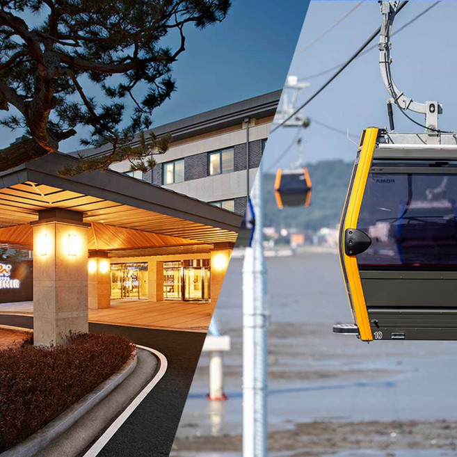 [경기] 화성 푸르미르 호텔+제부도 케이블카 2/3인 패키지 아산스파비스 서해랑 호캉스 룸온리