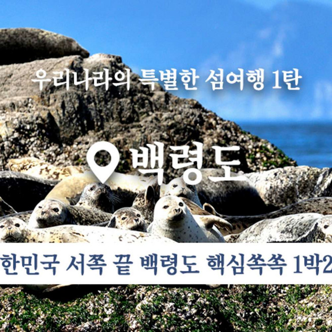 [인천] 홈쇼핑 방영상품 대한민국 서쪽끝 절경 끝판왕 백령도 1박2일 여행