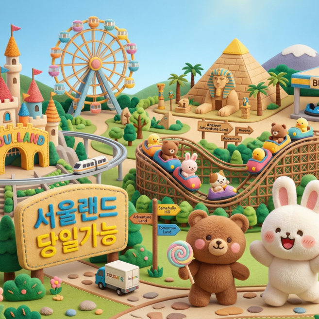 [과천] 서울랜드 자유이용권 종일권 파크이용권 주중주말 동일가격