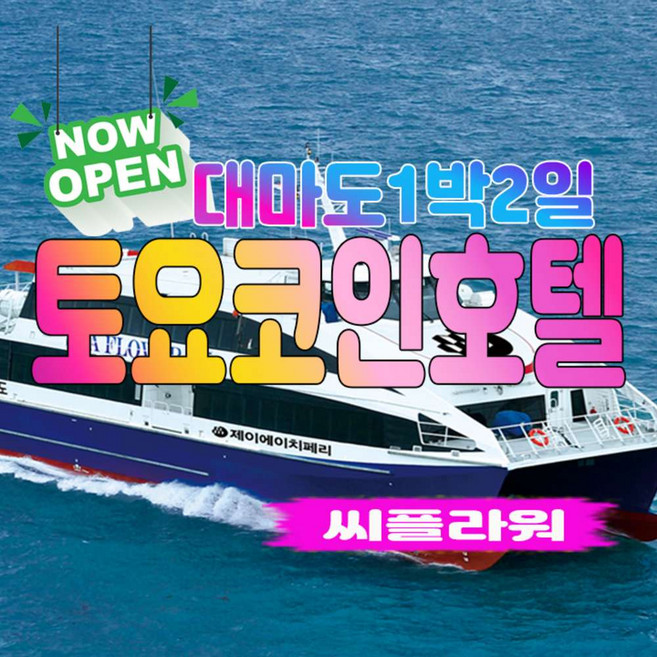 [일본/대마도] 대마도여행 1박2일 토요코인호텔 온천포함 패키지여행 대마도배편