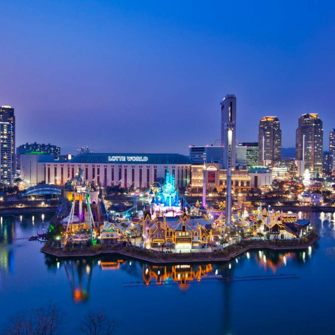 [서울/코엑스몰] ★BEST 서울시티투어 코스E(한국,외국인)/ 스타필드코엑스몰+롯데월드어드벤처+서울스카이