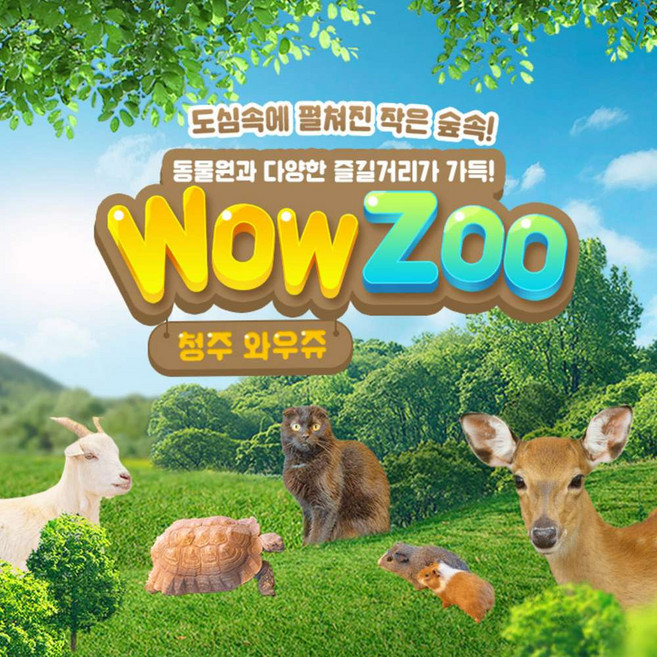 10위 - [청주] 실내동물원 WOWZOO