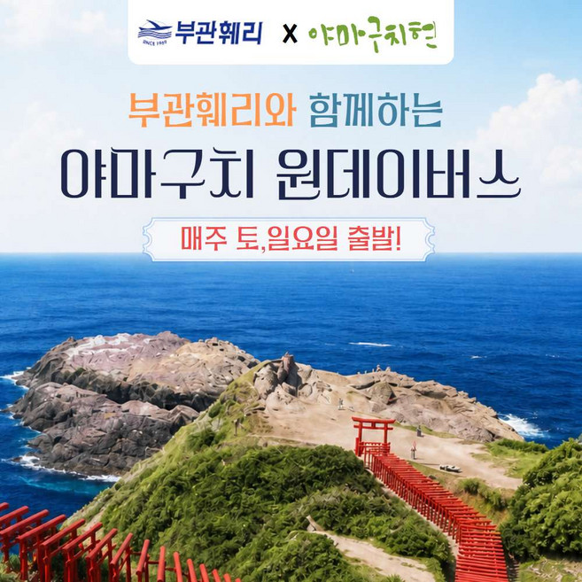 6위 - [일본 야마구치] 부관훼리 야마구치 일일 버스 투어 시모노세키 고쿠라 출발 일본 소도시 여행 [하루하루투어]