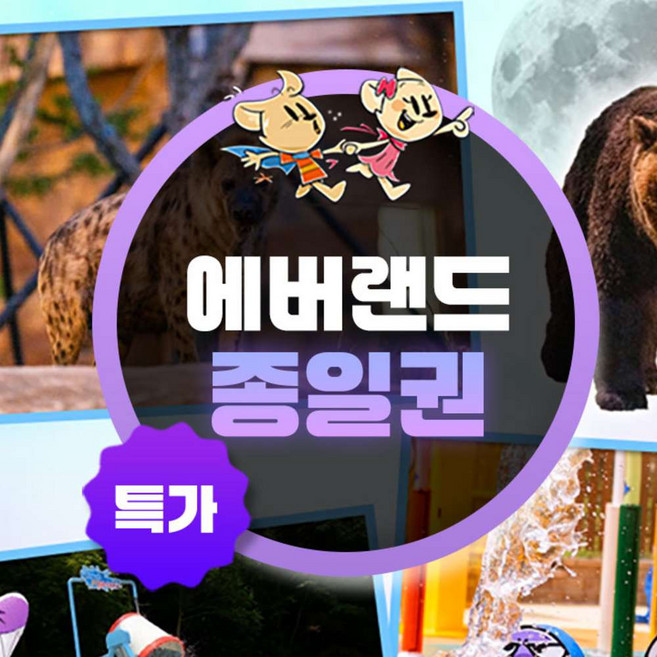 8위 - [용인] ★특가★에버랜드 종일이용권 (~8/31)