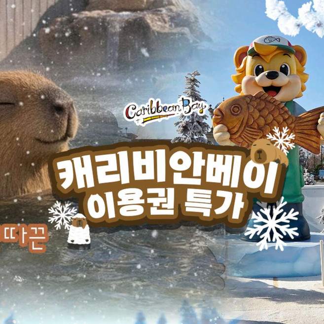 [용인] ★기간한정★ 캐리비안베이 이용권
