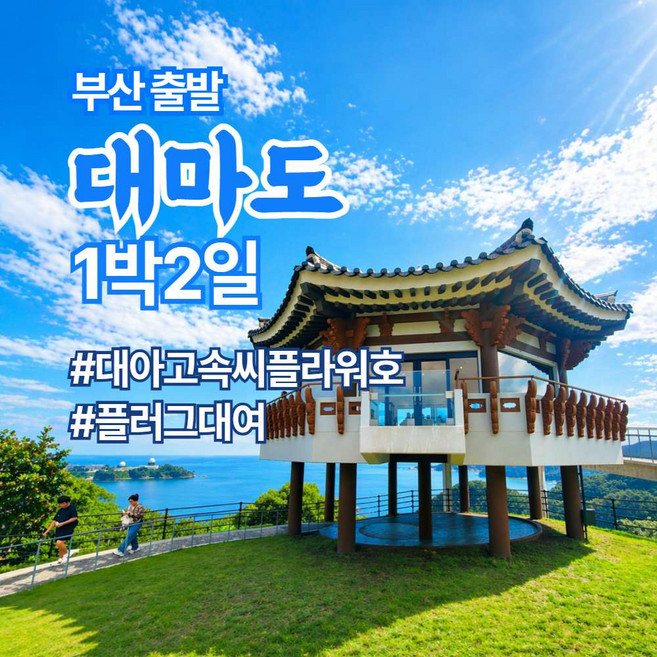 [부산항출발] 대마도 1박2일 패키지 - 대아고속씨플라워호