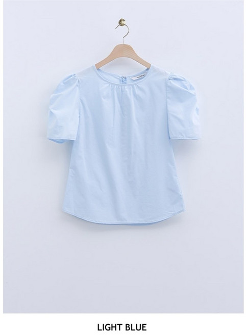 로엠 셔링소매 블라우스 RMBLE25R33