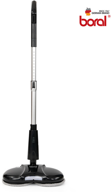 보랄 무선 물걸레청소기 듀얼회전 BR-MS1801B