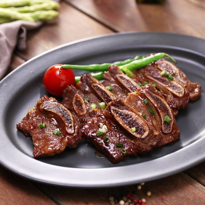 (인정식탁)바로냉동포천이동갈비 양념 소갈비 한입갈비 500g x 3팩(일반포장), 3개