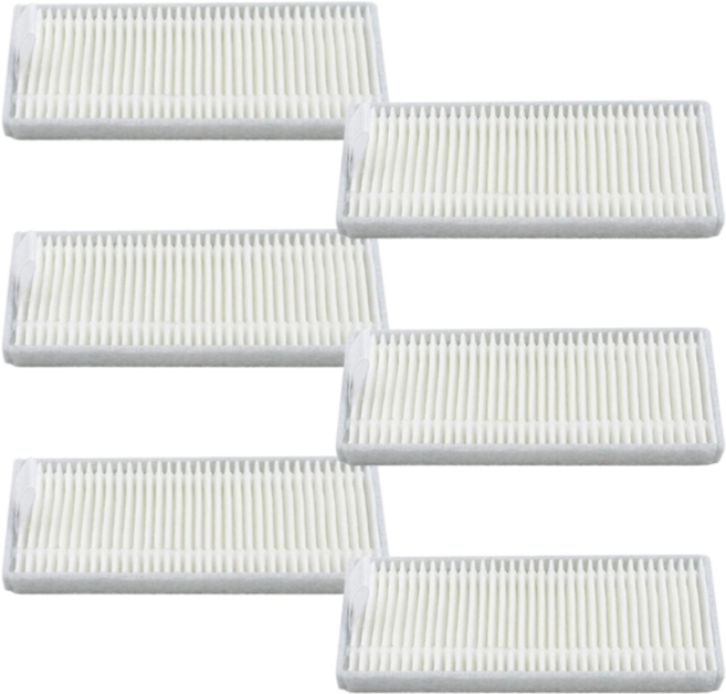 비브랜드 LG 코드제로 오브제컬렉션 R5 올인원 타워 로봇청소기 호환 필터, 6개, R5필터