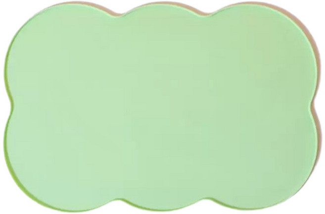 드루피 반려동물 파스텔 논슬립 식기패드, 1개, 민트