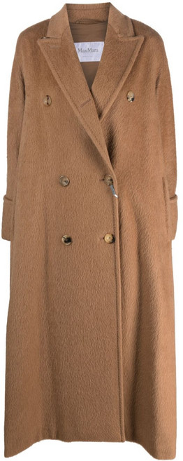 막스마라 더블 브레스티드 롱 코트
