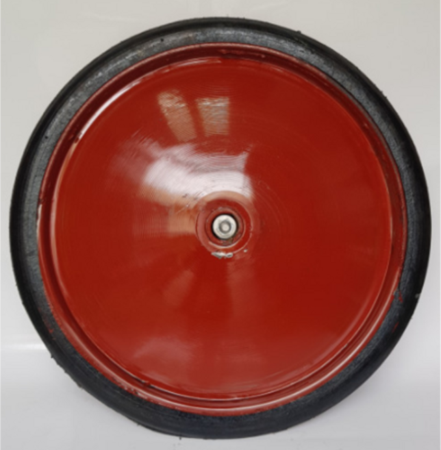 동그라미캐스터 리어카바퀴 수레바퀴 26인치 통고무, 1개