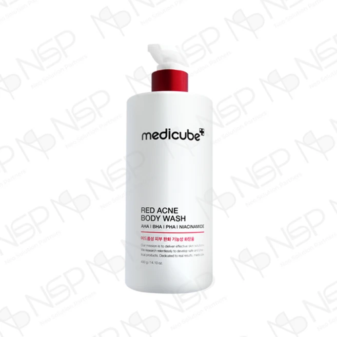 (한정)메디큐브 레드 아크네 바디 워시 2.0 400ml, 1개, 400g - 쿠팡