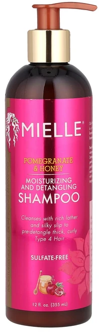 아이허브 보습 및 엉킴 방지 샴푸 석류 및 꿀 355ml(12fl oz), 1개, 355ml - 쿠팡