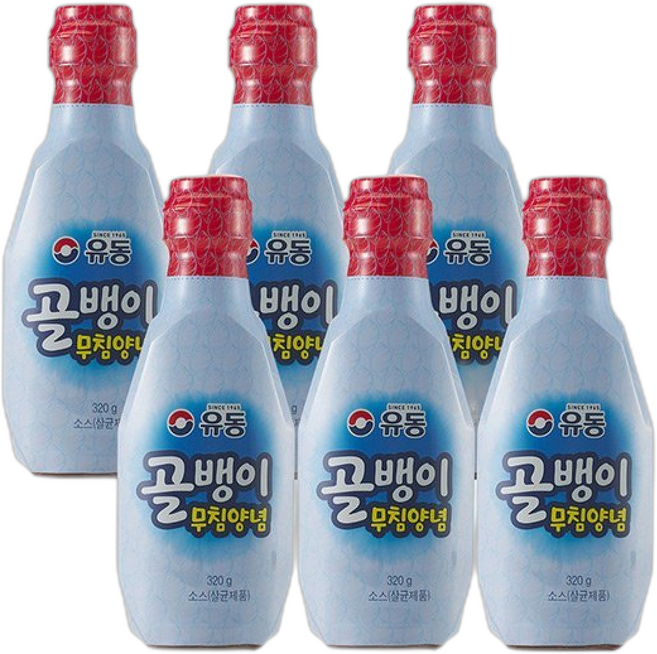 유동 골뱅이 무침양념, 6개, 320g