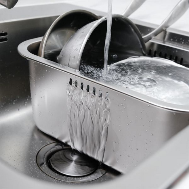 시샘 연마제 없는 싱크대 다용도 통스텐 대용량 사각 설거지통 10L, 통스텐 설거지통 10L, 1개