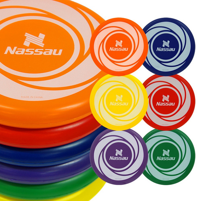 낫소 소프트 플라잉디스크 원반던지기 6개세트 캐치볼, 1개