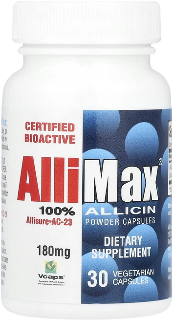 알리맥스 100% 알리신 파우더 캡슐 180mg 베지캡슐 30정, 6개 - 쿠팡