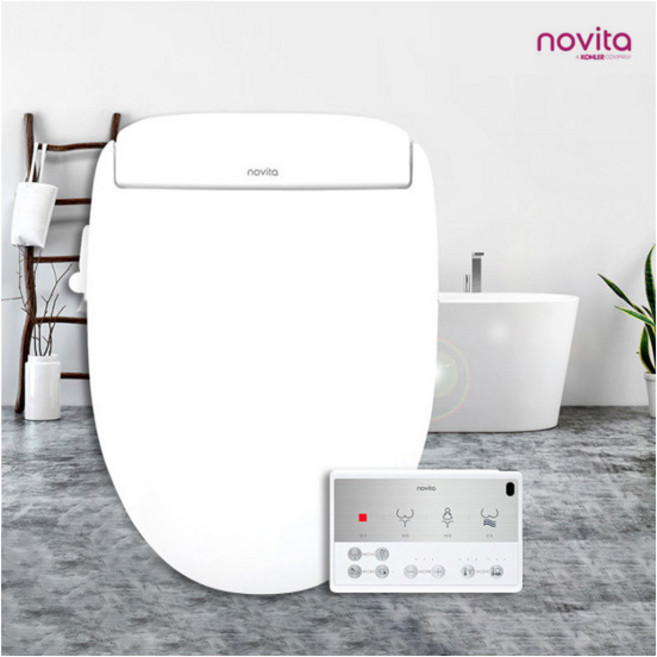 [노비타(전자)] [무료배송][노비타비데]노비타 이지컴포트 리모컨형 비데 BD-SH610 / 전문기사 설치