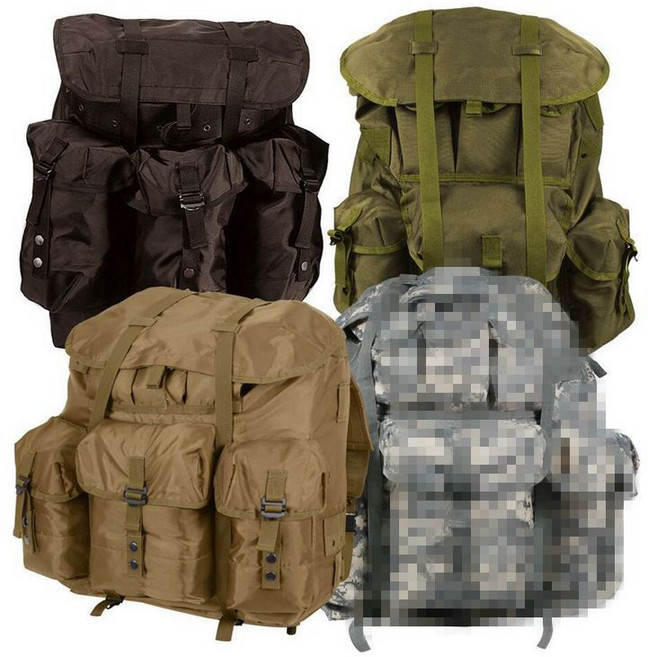 군장 군용 배낭 미군 여행 산악 약초 백팩 대용량 방수 밀리터리 백패킹 비박 경량 산행