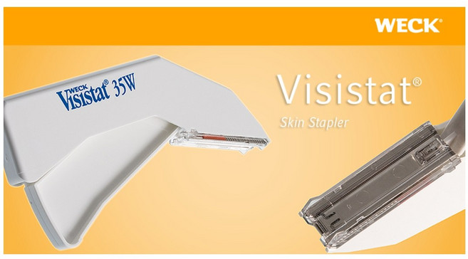 WECK 스킨 스테플러 의료용 스템플러 stapler Visistat 35R 35W 스테플러 리무버, 1개, 35R (regular)