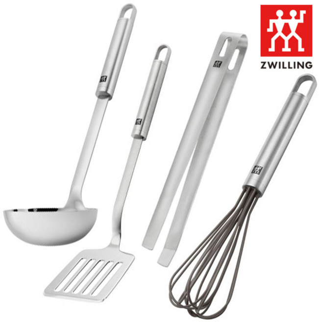 [헹켈] 즈윌링 프로 스테인레스 알뜰 4종세트(HK37160-401), 1세트, 조리도구 4가지