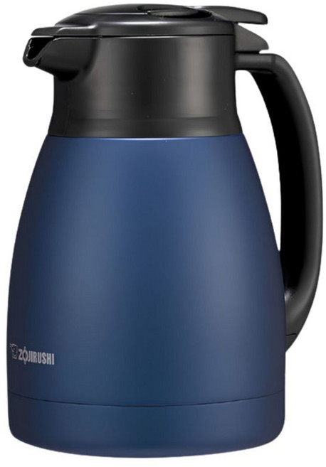 조지루시 보온보냉주전자 1L 매트네이비 SHHC10AD, 1개, 블루