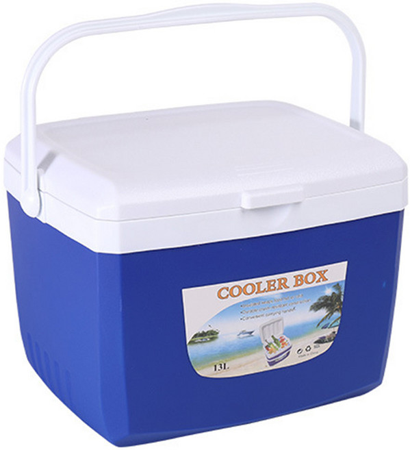 【極美家居】保冰箱 5L/8L/13L/26L 保冰桶 冰磚 保冷箱 保冰 保冰磚 保冰劑 保冰盒 保冰磚 戶外冰箱 保溫冰箱 保冷冰磚 冰桶, 藍色, 13L