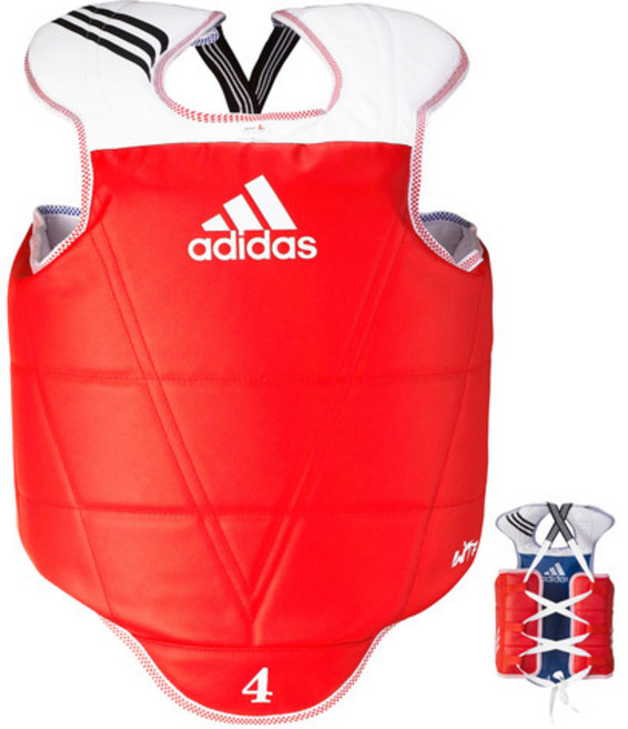 아디다스 태권도 겨루기 양면호구 몸통보호대 ADITAP01, one color, 1개