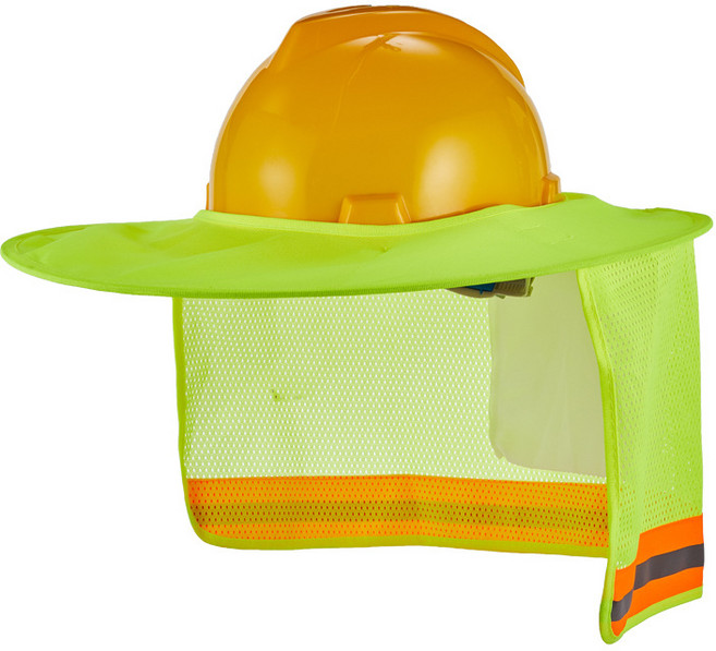 유스툴 안전모 햇빛 가리개, 옐로우, 1개