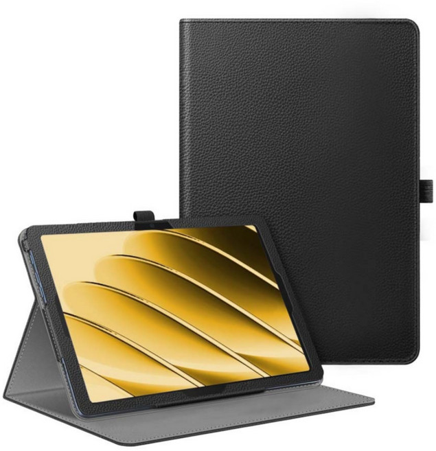 아이뮤즈 뮤패드 K13 12.6인치 호환 태블릿 케이스 커버 iMuz muPad 케이스나라, 블랙, 1개