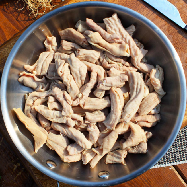 꿀맛컴퍼니 한돈 삶은 돼지소창 벌크 (냉장), 1개