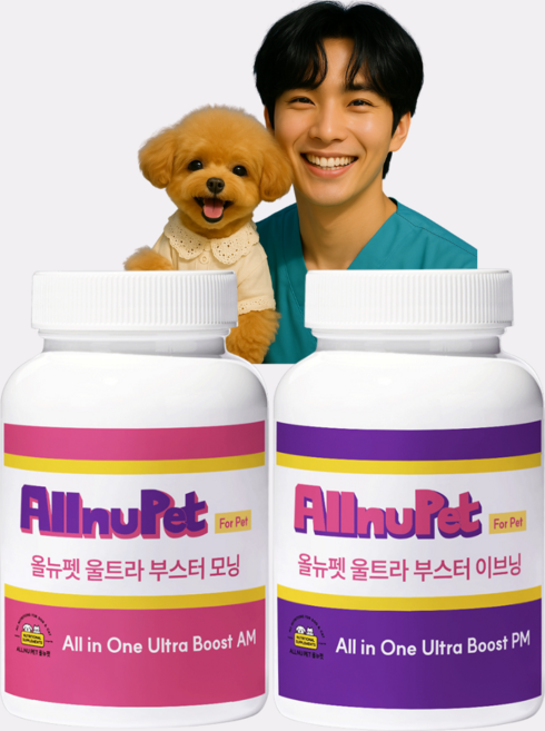 노견 보약 강아지 종합영양제 올뉴펫 울트라부스터 수술전후 영양보충 관절 치매 면역 항산화 심장 신장 호흡기 피부 눈 케어 노령견 프리미엄 집중케어, 1개, 180정