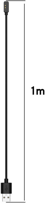 샤오미 밴드 7 프로용 자석 충전기 교체 도크 케이블 코드 레드미 워치 2 라이트용 고속 1m 55cm
