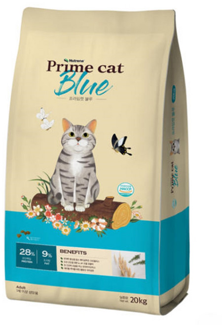 뉴트리나 프라임캣 그린 15kg, 1개, 20kg, 연어+참치