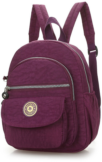 가벼운 여성 백팩 40대 50대 60대 중년 직장인 여행용 예쁜 미니 소형 배낭 나일론 방수 천 키플링 원단 가방