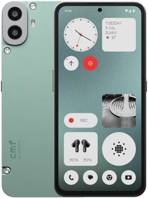 최신상 Nothing CMF Phone 1 낫싱 폰원 가성비 스마트폰8+256GB, 8+256GB, 라이트 그린, 256GB