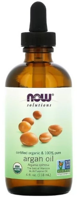 NOW Foods Solutions 유기농 인증 및 순도 100% 아르간오일 118ml(4fl oz), 118ml, 1개 - 쿠팡
