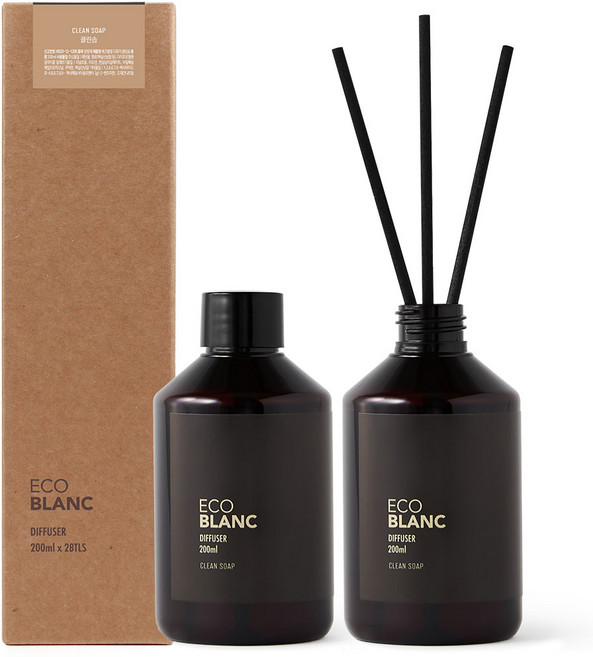 에코블랑 디퓨저 200ml 2개, 스프링리버