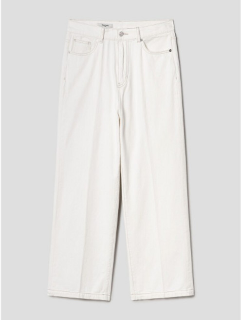 매장정품 에잇세컨즈 8SECONDS 핀턱 와이드핏 데님 팬츠 아이보리 425321LPU0 676241