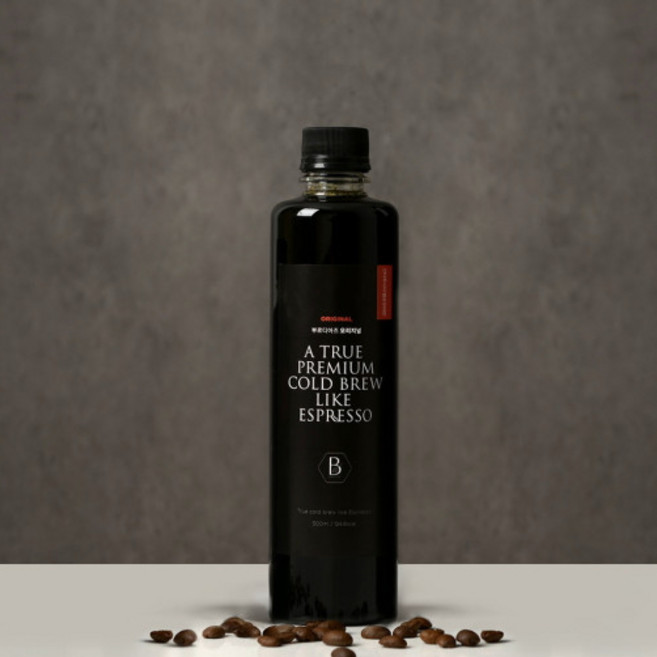 부르디아즈 500ml 고농도 수제 프리미엄 에스프레소 콜드브루 원액 7종 코케허니, 1개, 1개입