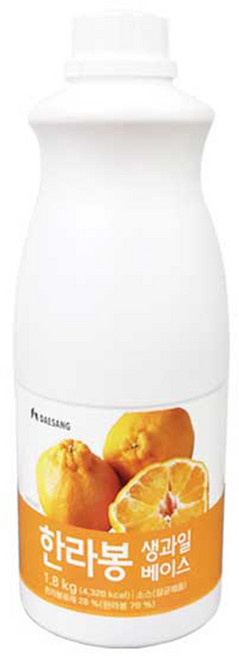 대상 한라봉 베이스 농축액, 1개, 1.8kg