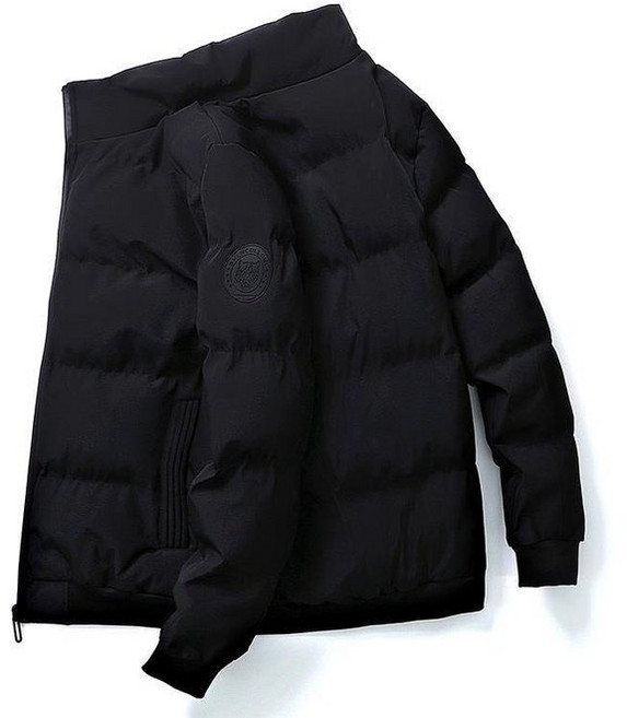 L-8XL 加大尺碼 冬季鋪棉保暖厚外套 防風騎車外套 男款 【8668】