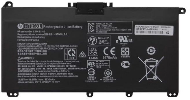 노트북배터리 HT03XL hp HP14 15