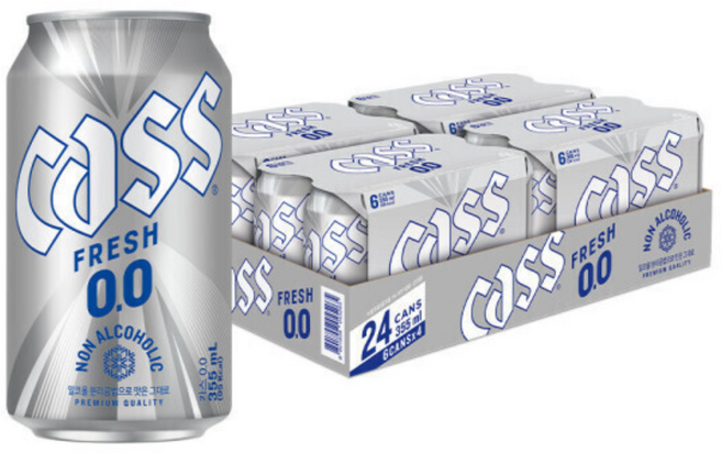 헬시플레닛 카스 제로0.0 논알콜 무알콜 칼로리 알콜없는 맥주 술